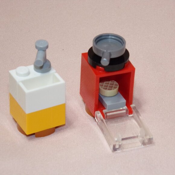 LEGO Animal Crossing Furniture Set -Bed Clock Table Chairs Sink Oven Stove 77049 - Picture 5 of 8